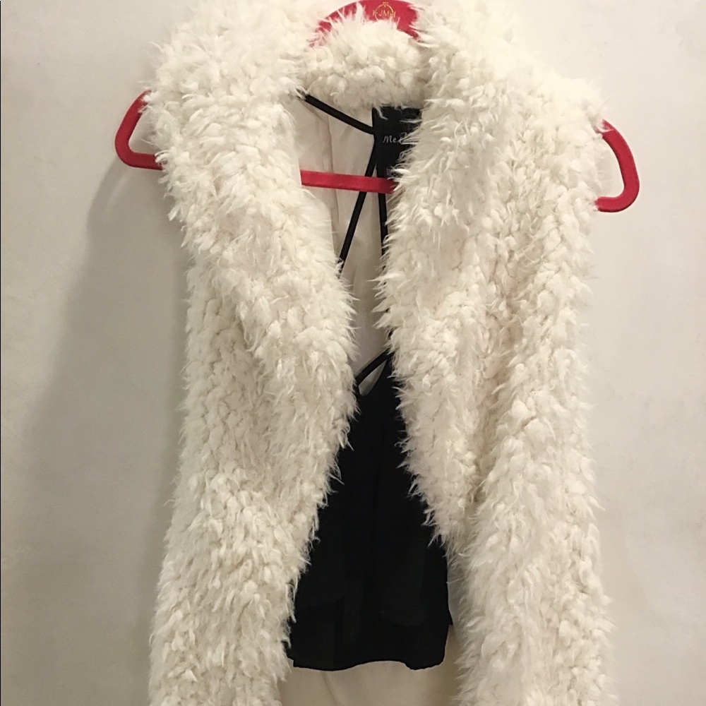 Shaggy Faux Fur Vest